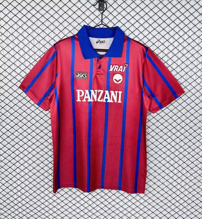 Retro Jersey 1994-1995 FC Girondins de Bordeaux Home Soccer Jersey Vintage Football Shirt