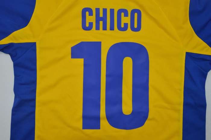 Retro Jersey 2003-2005 Colombia CHICO 10 Home Soccer Jersey Vintage Football Shirt