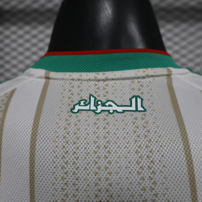 with 2 Stars Player Version 2026 Algeria Home Soccer Jersey Football Shirt