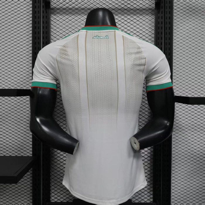 with 2 Stars Player Version 2026 Algeria Home Soccer Jersey Football Shirt