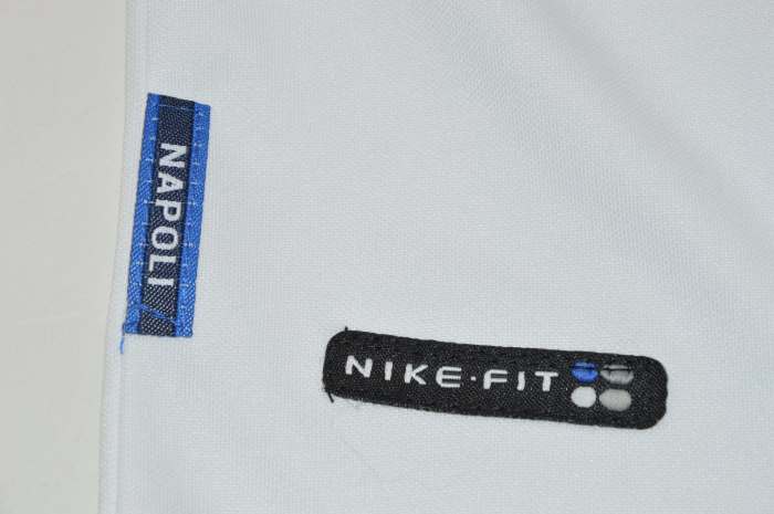 Retro Jersey 1998-1999 Calcio Napoli BELLUCI 10 Away White Soccer Jersey Napoles Vintage Football Shirt