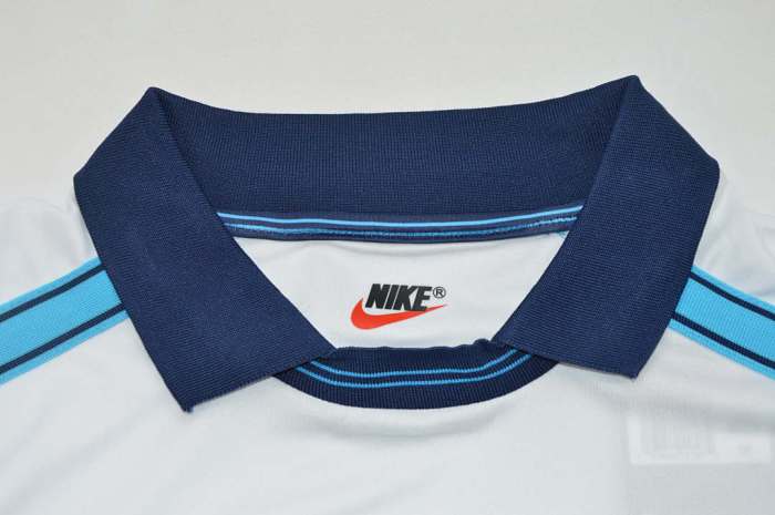 Retro Jersey 1998-1999 Calcio Napoli BELLUCI 10 Away White Soccer Jersey Napoles Vintage Football Shirt