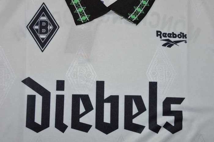 Retro Jersey 1995-1996 Borussia Monchengladbach EFFENBERG 10 Home Soccer Jersey Football Shirt