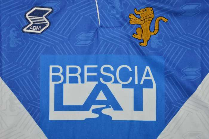 Retro Jersey 1996-1997 Brescia Calcio PIRLO 5 Home Soccer Jersey Vintage Football Shirt