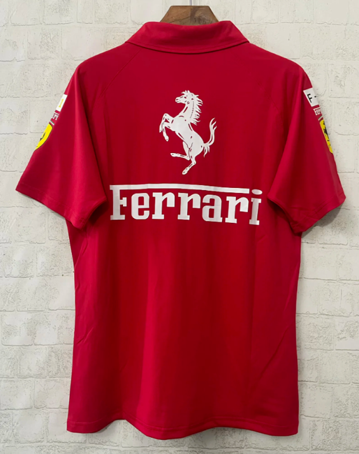 2025-2026 Ferrari Red Shirt Racing Polo