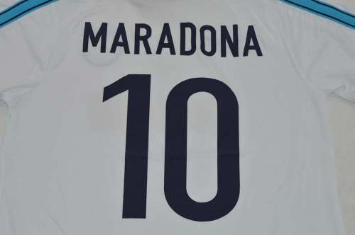 Retro Jersey 1998-1999 Calcio Napoli BELLUCI 10 Away White Soccer Jersey Napoles Vintage Football Shirt