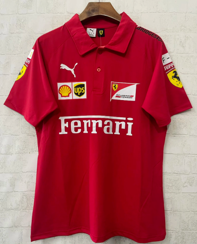2025-2026 Ferrari Red Shirt Racing Polo