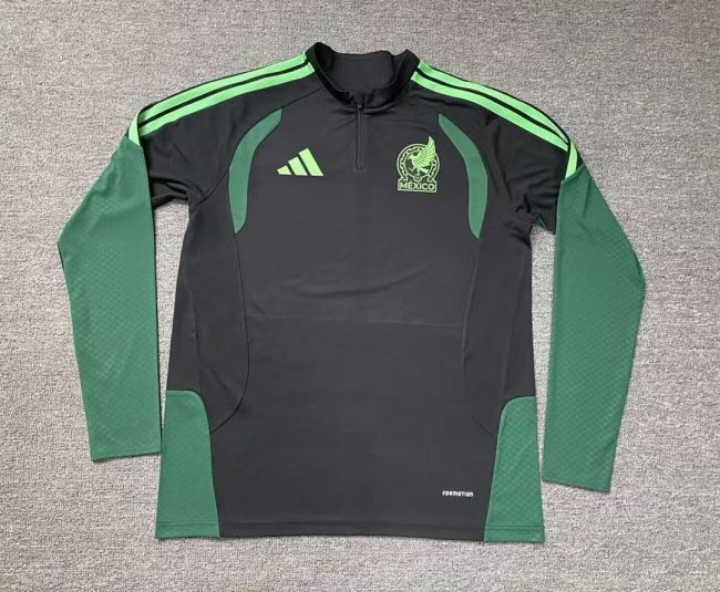 2025-2026 Mexico Black Soccer Training Sweater