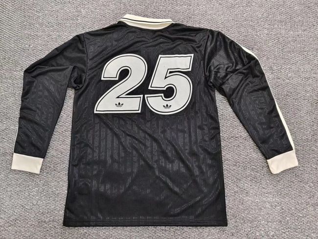 Long Sleeve 2025-2026 AD Oasis 25 Black Soccer Jersey