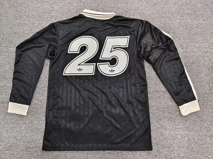 Long Sleeve 2025-2026 AD Oasis 25 Black Soccer Jersey