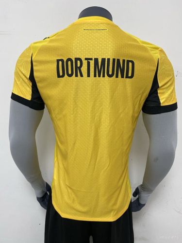 Player Version 2025-2026 Borussia Dortmund Yellow UCL Model Soccer Jersey BVB Football Shirt