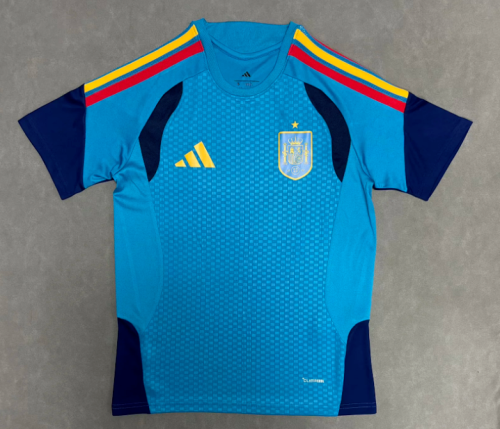 Fan Version 2026 Spain Dark Blue Soccer Training Jersey España Camisetas de Futbol