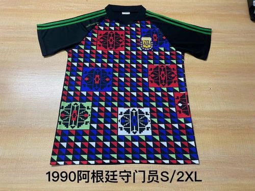 Retro Jersey 1990 Argentina Goalkeeper Soccer Jersey Vintage Football Shirt