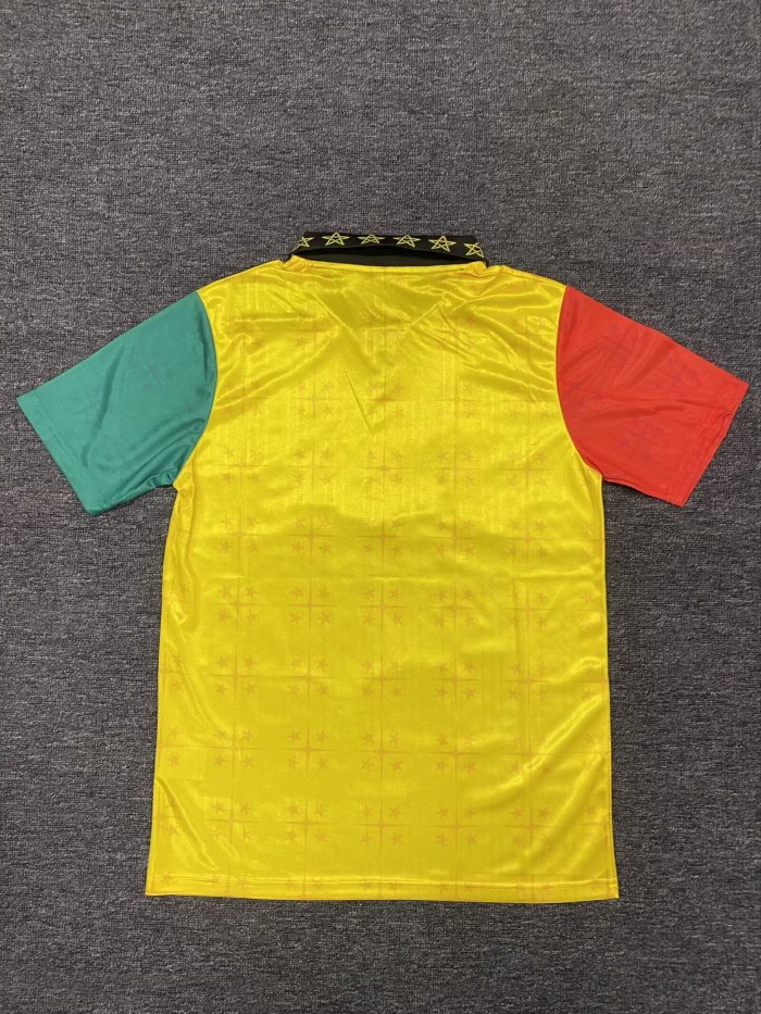 Fan Version 2025 Ghana Yellow Soccer Training Jersey Football Shirt