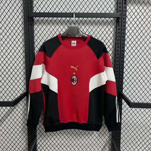 2025-2026 Arsenal Red/Black/White Soccer Training Sweater