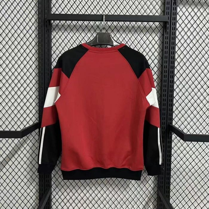 2025-2026 Arsenal Red/Black/White Soccer Training Sweater