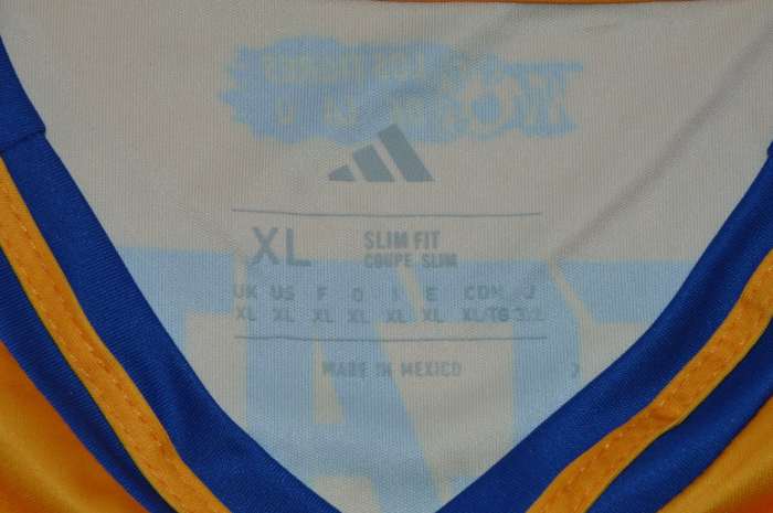 Fan Version 2025-2026 Tigres UANL Home Soccer Jersey Yellow Football Shirt