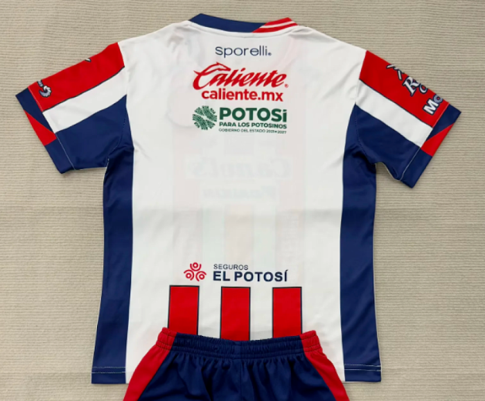 Fan Version 2025-2026 Atletico San Luis Home Soccer Jersey Atlético San Luis Football Shirt