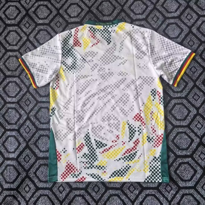Fan Version 2026 Cameroon Away White Soccer Jersey Cameroun Football Shirt
