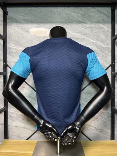 Player Version 2026 Spain Dark Blue Soccer Training Jersey España Camisetas de Futbol