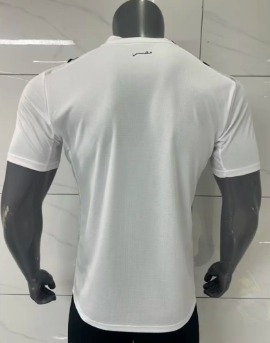 Fan Version 2026 Egypt Away White Soccer Jersey Football Shirt