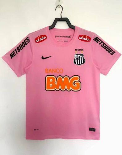 Retro Jersey 2012-2013 Santos Pink Soccer Jersey Vintage Football Shirt