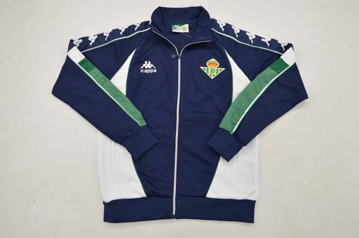 1995-1997 Real Betis Black Soccer Jacket Football Jacket