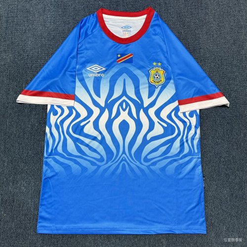 Fans Version 2026 Congo Blue Soccer Jersey Football Shirt