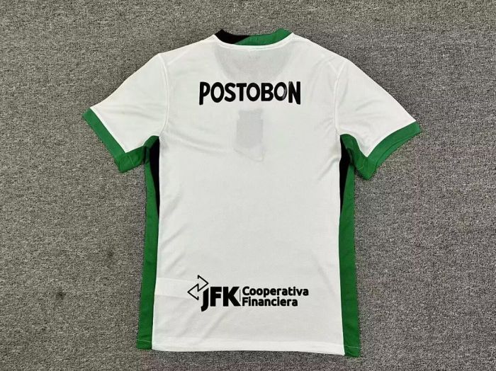 Fans Version 2026-2027 Atletico Nacional de Medellin Away White Soccer Jersey