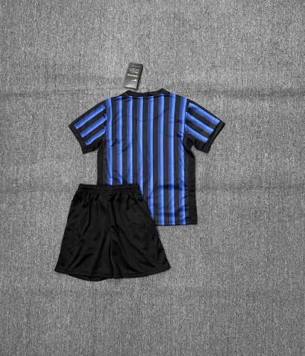 Adult Uniform 2025-2026 Inter Milan Home Soccer Jersey Shorts Inter Football Kit