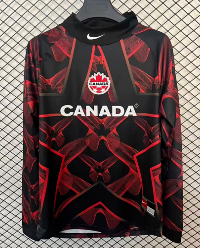 Long Sleeve 2026 Canada Goalkeeper Soccer Jersey Football Shirt