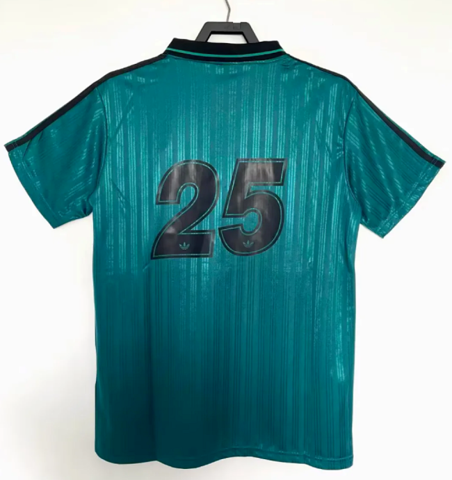 Fan Version 2025-2026 AD Oasis 25 Green/Black Soccer Jersey Football Shirt