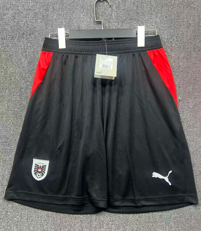 Fan Version 2026 Austria Home Soccer Shorts Football Shorts
