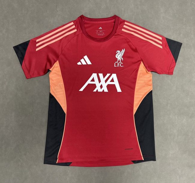 Fan Version 2025-2026 Liverpool Red Soccer Training Jersey Football Shirt