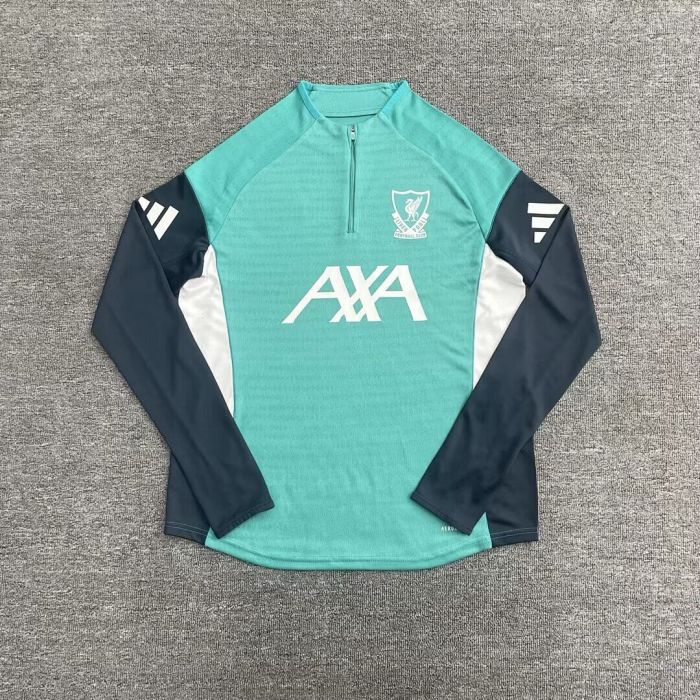 2025-2026 Liverpool Green Soccer Training Sweater
