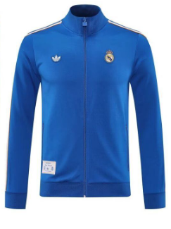 2025-2026 Real Madrid Blue/White  Soccer Jacket Football Jacket