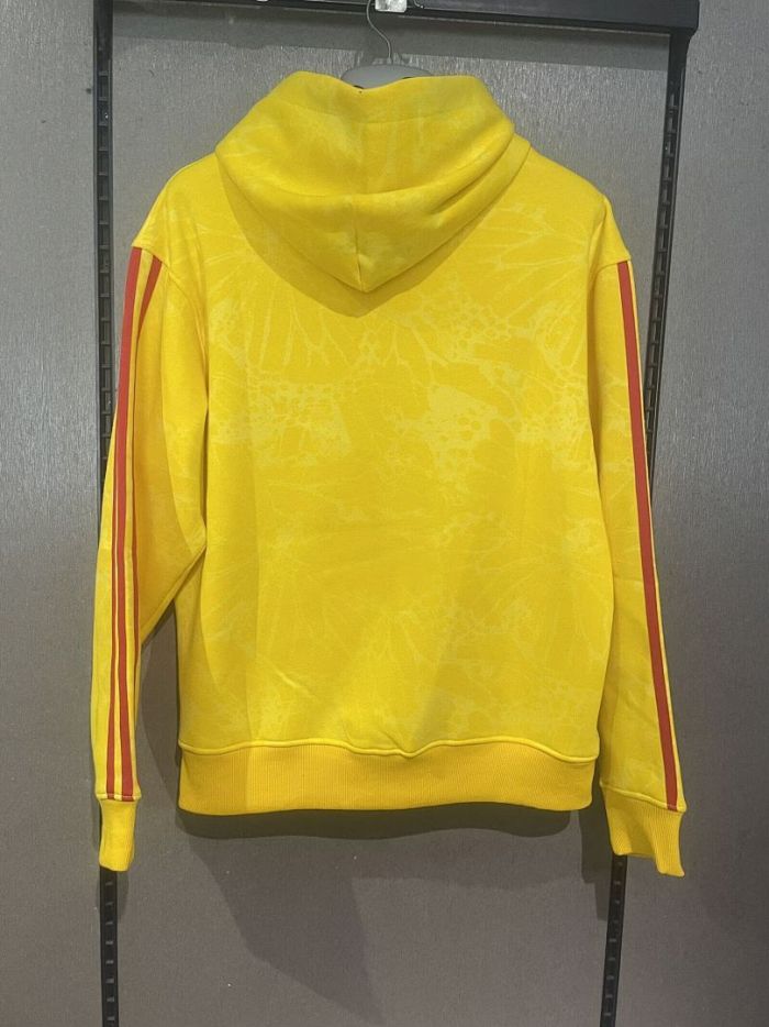2025-2026 Colombia Yellow Soccer Training Hoodie Football Hoody