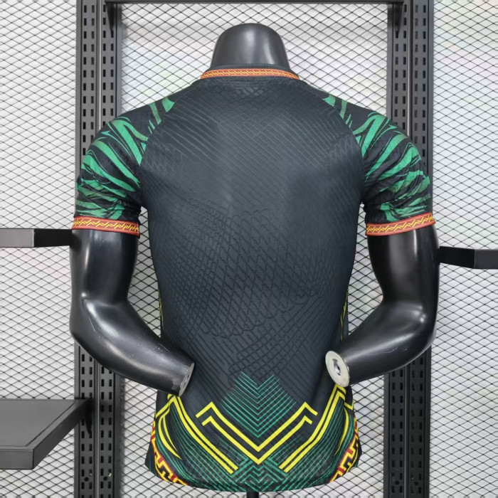 Player Version 2026 Mali Black/Green Soccer Jersey Football Shirt