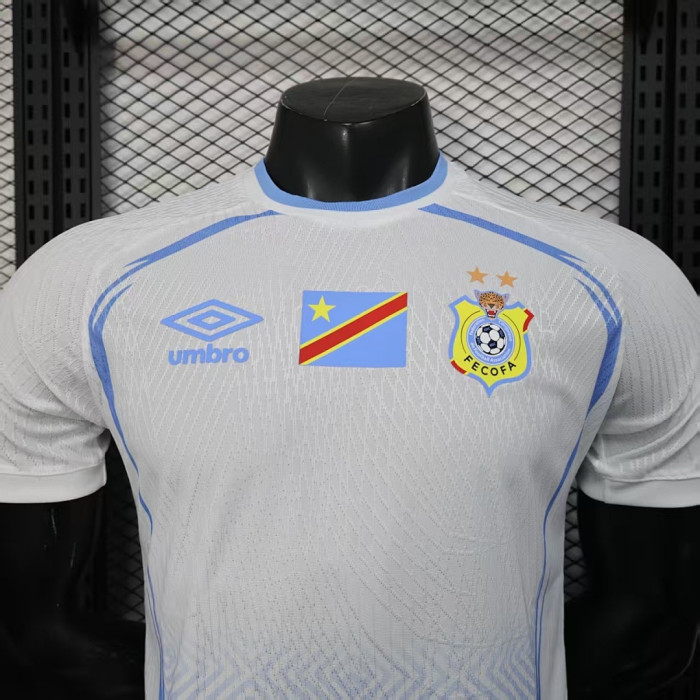 Player Version 2026 Congo White Soccer Jersey Football Shirt