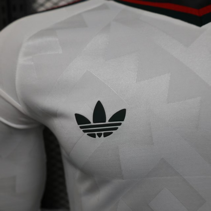 Player Version Long Sleeve 2026 Mexico Away White Soccer Jersey Adulto Camiseta de Futbol