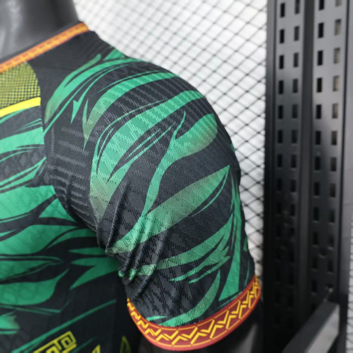Player Version 2026 Mali Black/Green Soccer Jersey Football Shirt