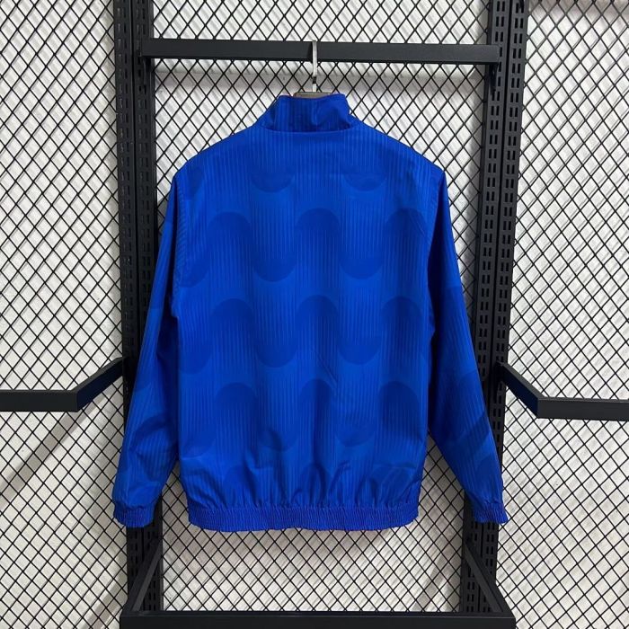 2025-2026 Spain Red/Blue Soccer Reversible Windbreaker Jacket Football Jacket