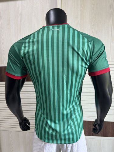 Player Version 2026-2027 Algeria Away Green Soccer Jersey Football Shirt