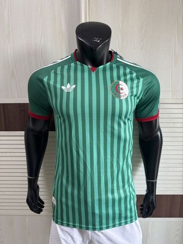 Player Version 2026-2027 Algeria Away Green Soccer Jersey Football Shirt