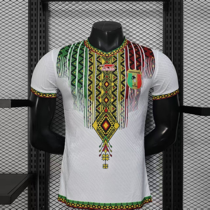 Player Version 2026 Mali White Special Edition Soccer Jersey Football Shirt
