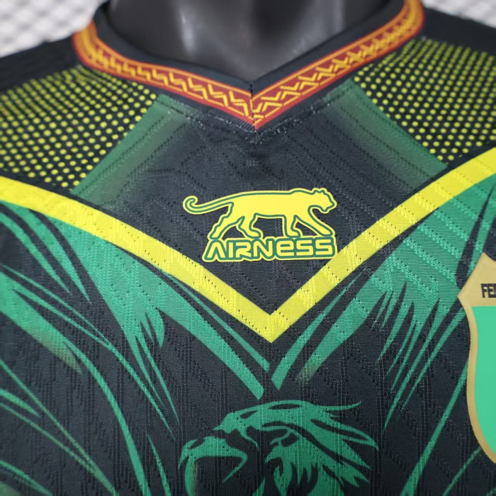 Player Version 2026 Mali Black/Green Soccer Jersey Football Shirt