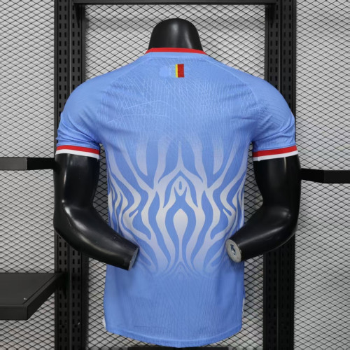 Player Version 2026 Congo Blue Soccer Jersey Football Shirt