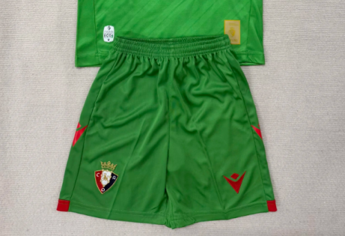 Fan Version 2025-2026 Osasuna Third Away Green Soccer Shorts Football Shorts