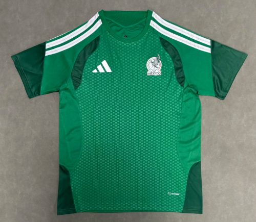 Fan Version 2026 Mexico Green Soccer Training Jersey Football Shirt