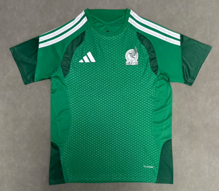 Fan Version 2026 Mexico Green Soccer Training Jersey Football Shirt